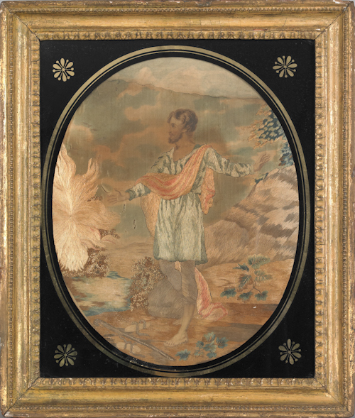 English silk embroidery early