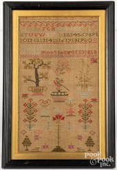 ENGLISH SILK ON LINEN NEEDLEWO