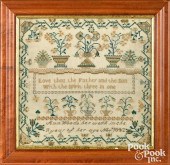ENGLISH SILK ON LINEN NEEDLEWO