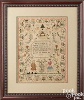 ENGLISH SILK ON LINEN NEEDLEWO