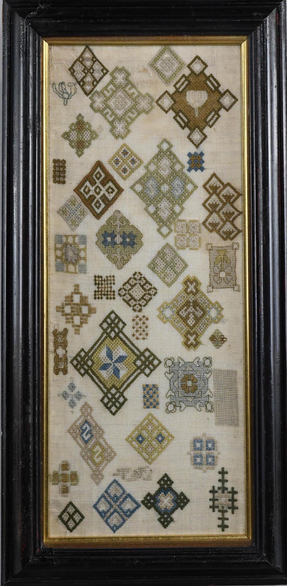 ENGLISH SILK ON LINEN STITCH