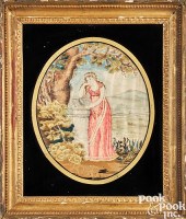 ENGLISH SILK ON SILK NEEDLEWOR