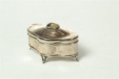 ENGLISH SILVER BOX.  Chester h
