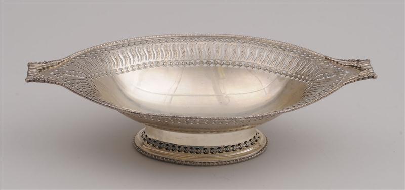 ENGLISH SILVER BREAD TRAY IN THE