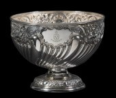 ENGLISH SILVER CENTERPIECE BOW
