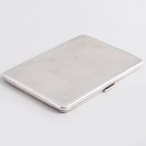 ENGLISH SILVER CIGARETTE CASEMark