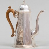 ENGLISH SILVER COFFEE POTMark