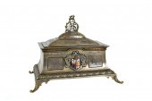 ENGLISH SILVER COFFER PRESENTE