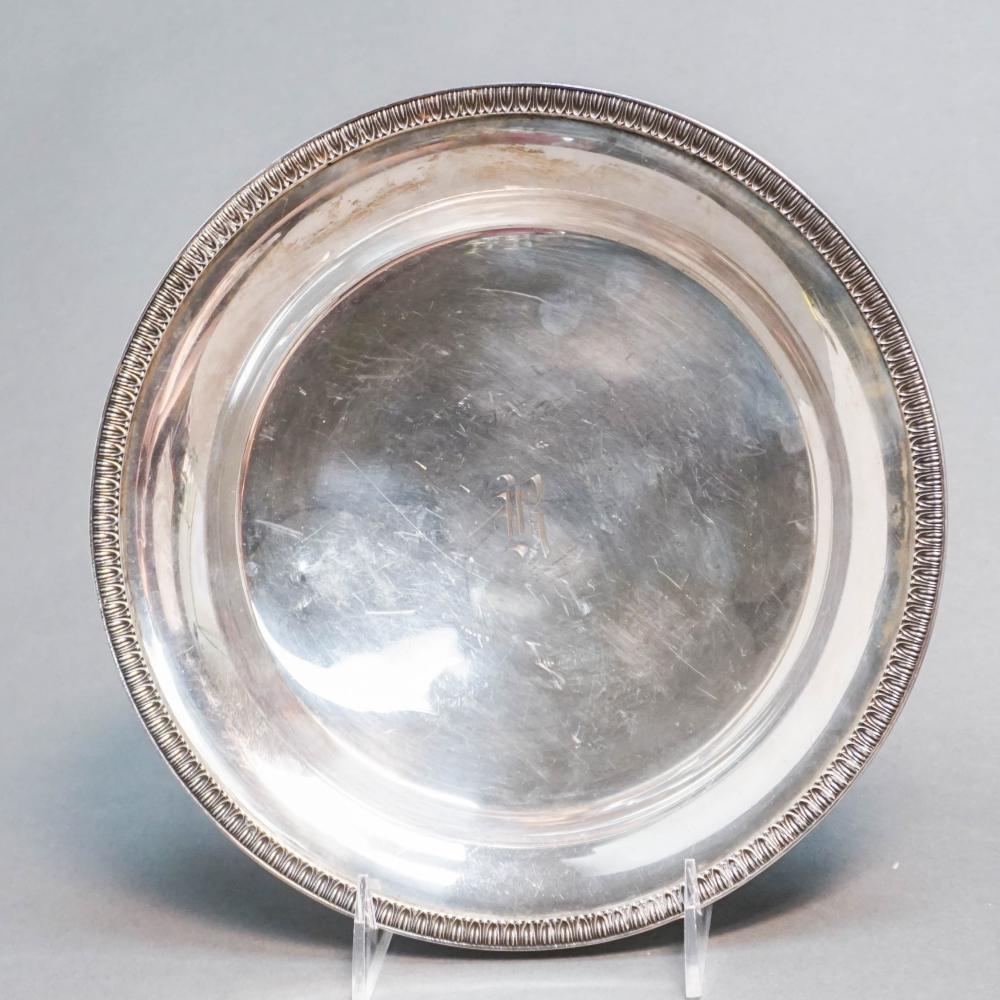 ENGLISH SILVER FOOTED BOWL, 17.35