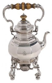 ENGLISH SILVER HOT WATER KETTL