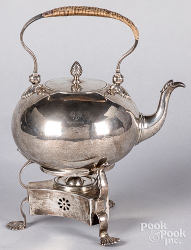 ENGLISH SILVER HOT WATER