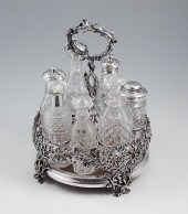 ENGLISH SILVER MOUNTED AND ELK