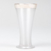 ENGLISH SILVER MOUNTED GLASS B