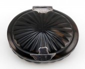 ENGLISH SILVER-MOUNTED SHELL S