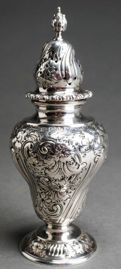 ENGLISH SILVER MUFFINEER, LOND