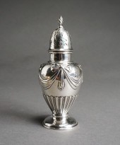 ENGLISH SILVER MUFFINEER, WALK