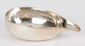 ENGLISH SILVER PAP BOAT, CA. 1