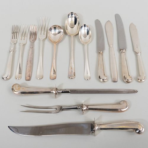 ENGLISH SILVER PART FLATWARE