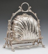 ENGLISH SILVER PLATE CLAM SHEL