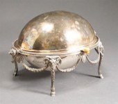 ENGLISH SILVER PLATE REVOLVING