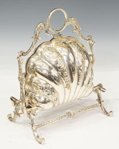 ENGLISH SILVER PLATE SHELL