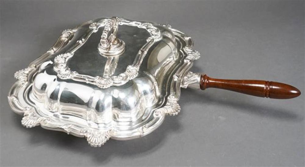ENGLISH SILVER PLATE SIDE-HANDLE