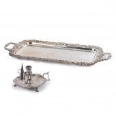 ENGLISH SILVER PLATED 2PC.; SH