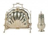 ENGLISH SILVER-PLATED BUN WARM