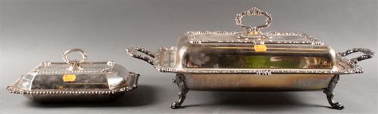 English silver-plated dinner