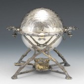 ENGLISH SILVER PLATED EGG CODD