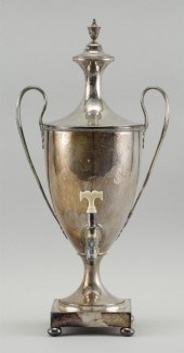 ENGLISH SILVER PLATED HOT WATE