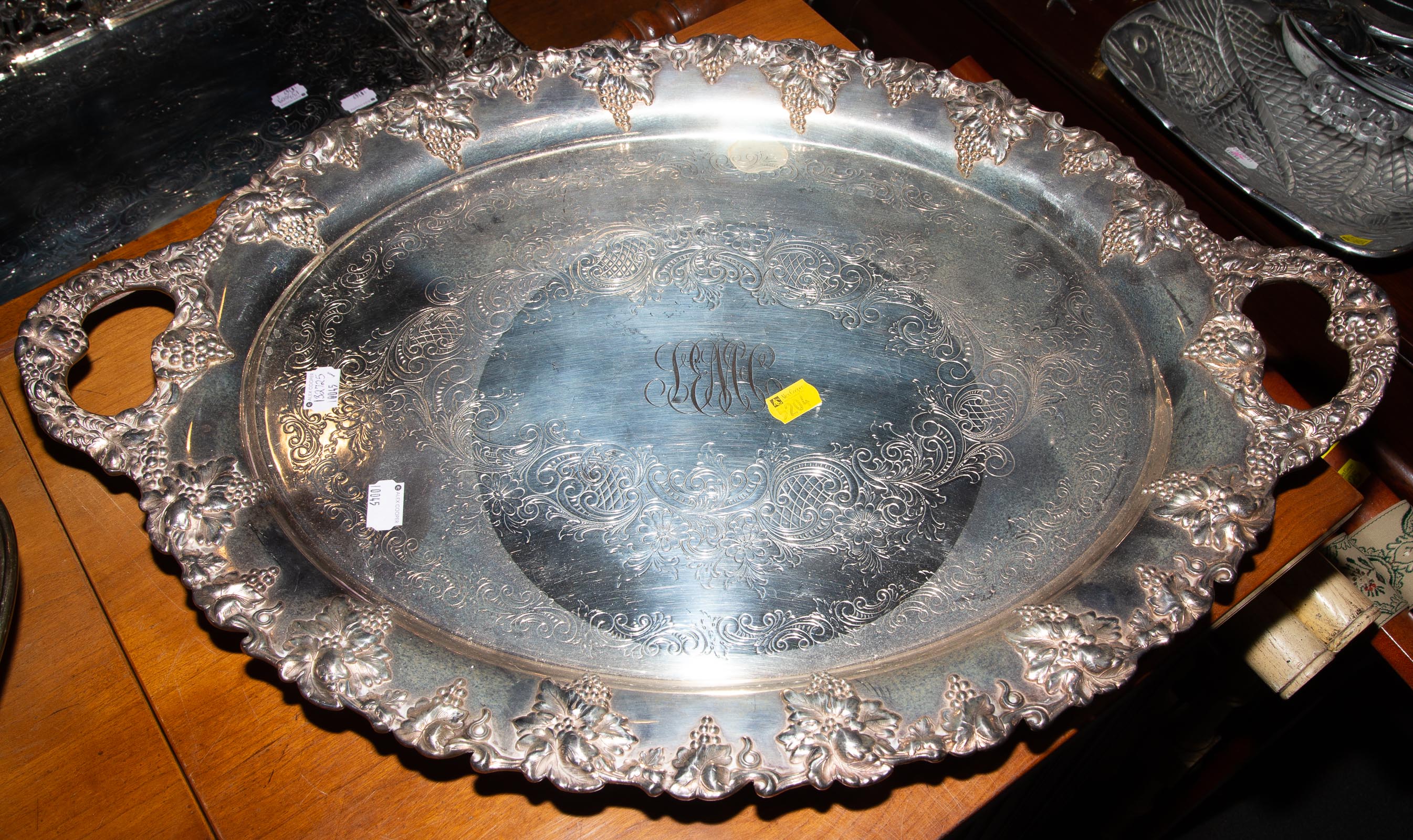 ENGLISH SILVER PLATED SERVICE