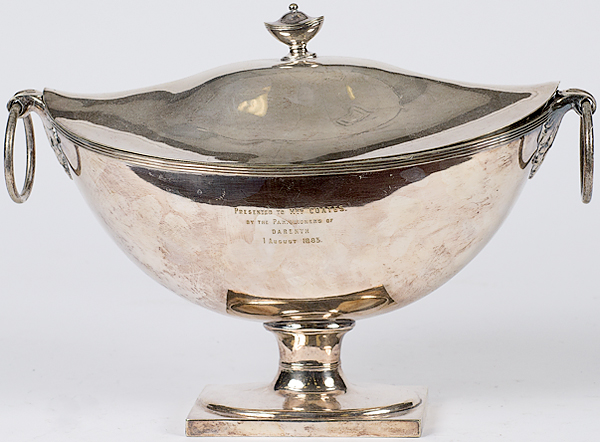 English Silver Plated Soup Tureen