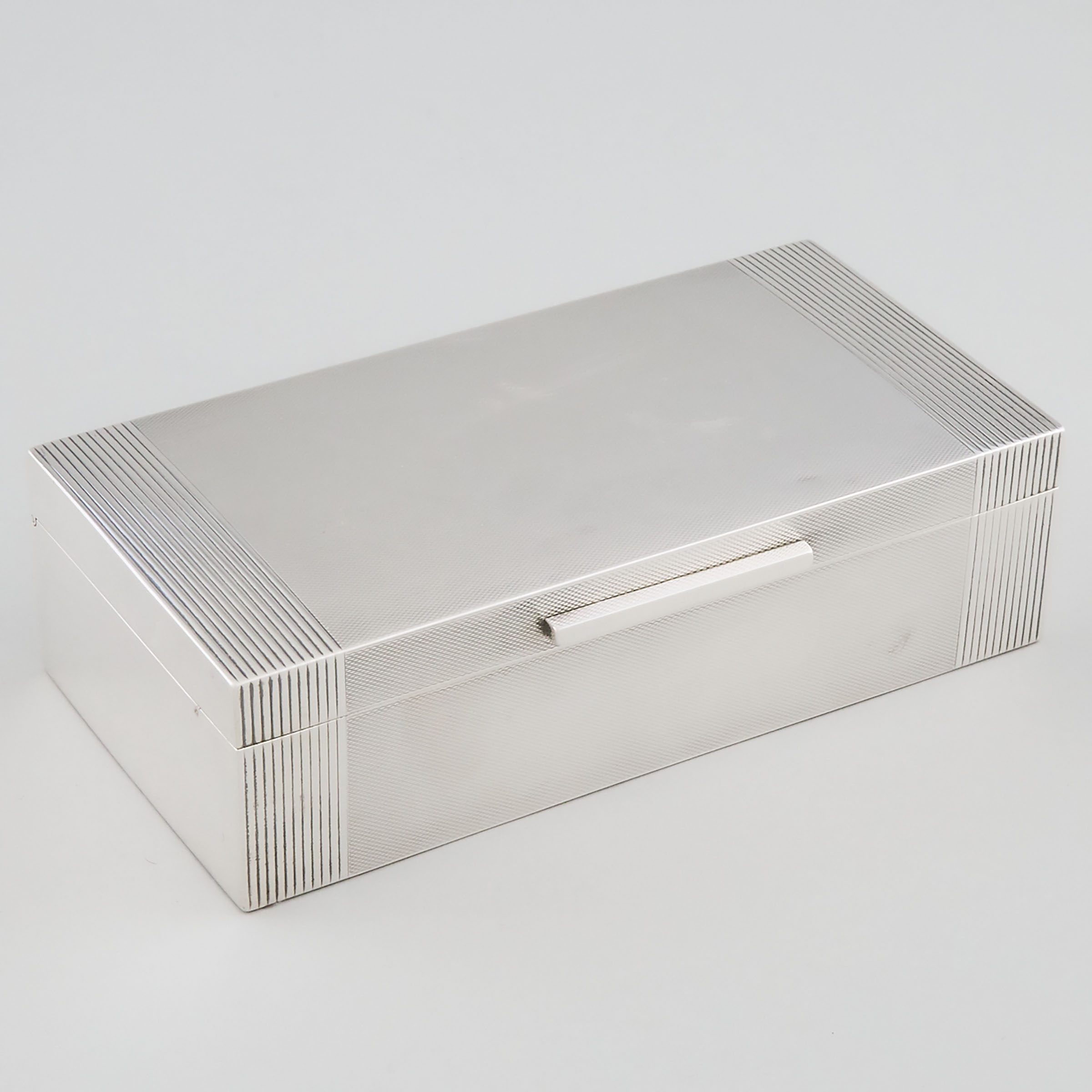 English Silver Rectangular