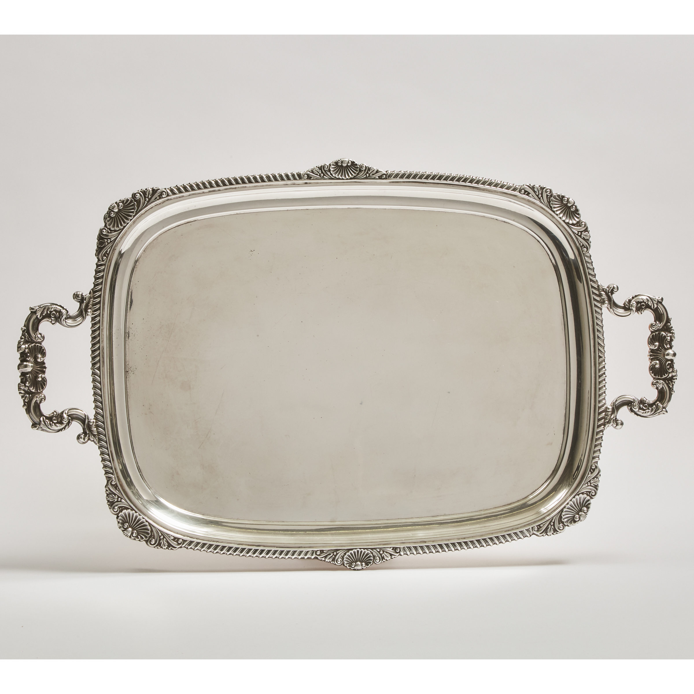 English Silver Rectangular