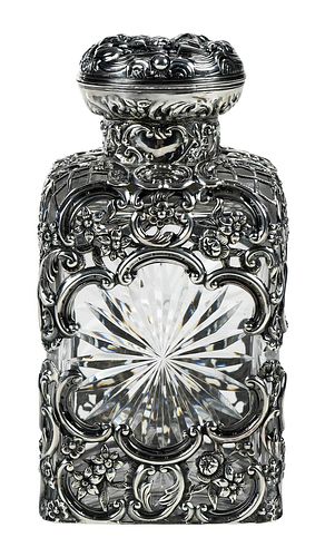ENGLISH SILVER REPOUSSE AND CUT