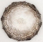 ENGLISH SILVER SALVEREnglish s