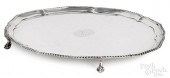 ENGLISH SILVER SALVEREnglish s
