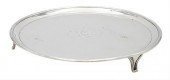 ENGLISH SILVER SALVEREnglish S