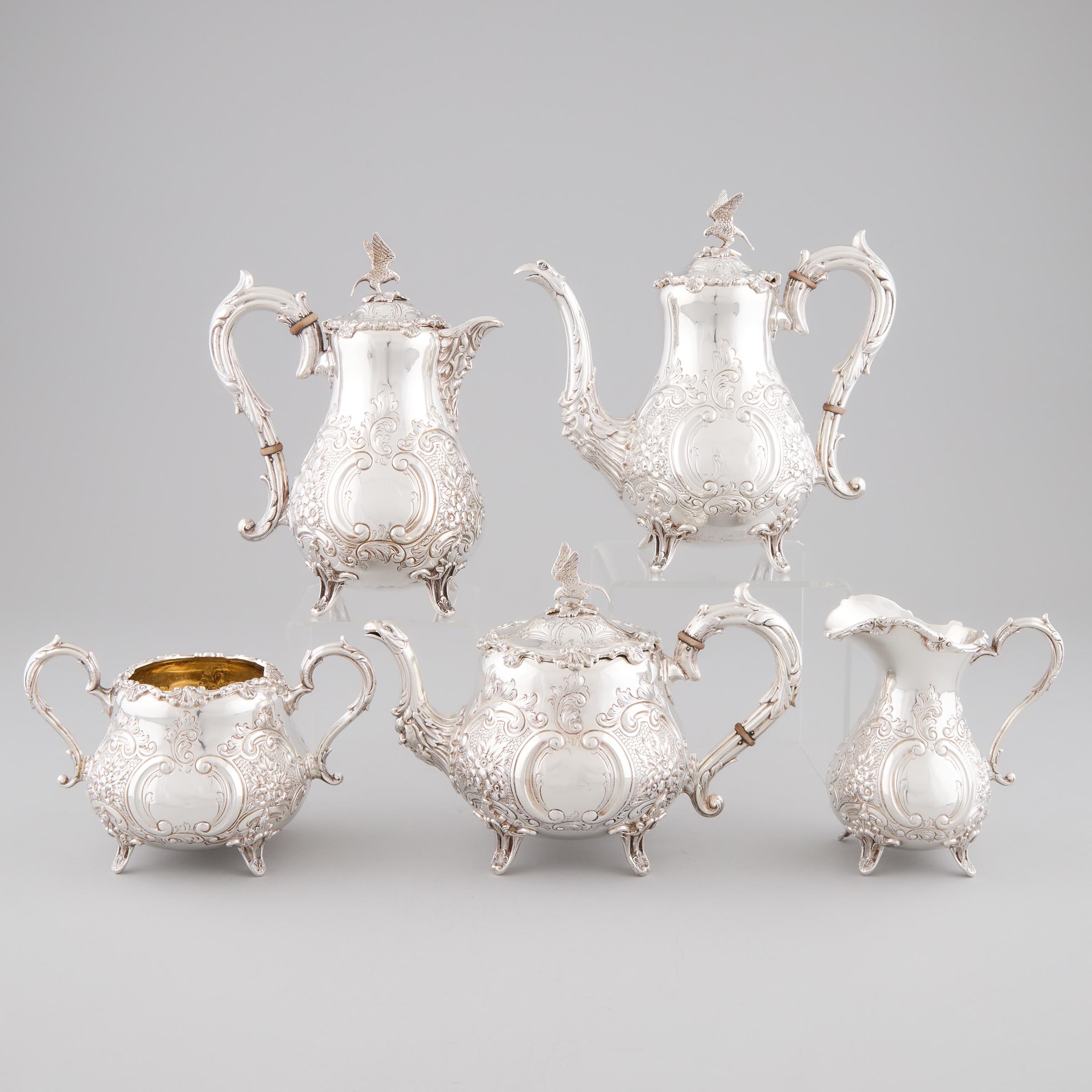 English Silver Tea and Coffee