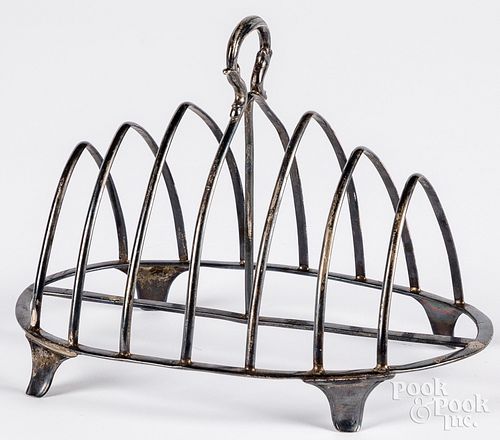 ENGLISH SILVER TOAST RACK,