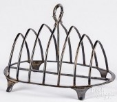 ENGLISH SILVER TOAST RACK, 180