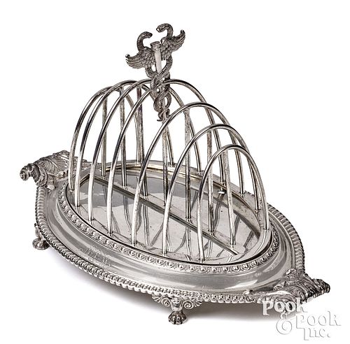 ENGLISH SILVER TOAST RACK,