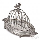 ENGLISH SILVER TOAST RACK, 180