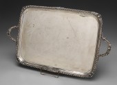 English Silver Tray London, 18