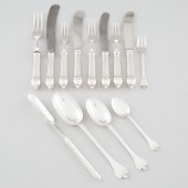 English Silver 'Trefid' Patter