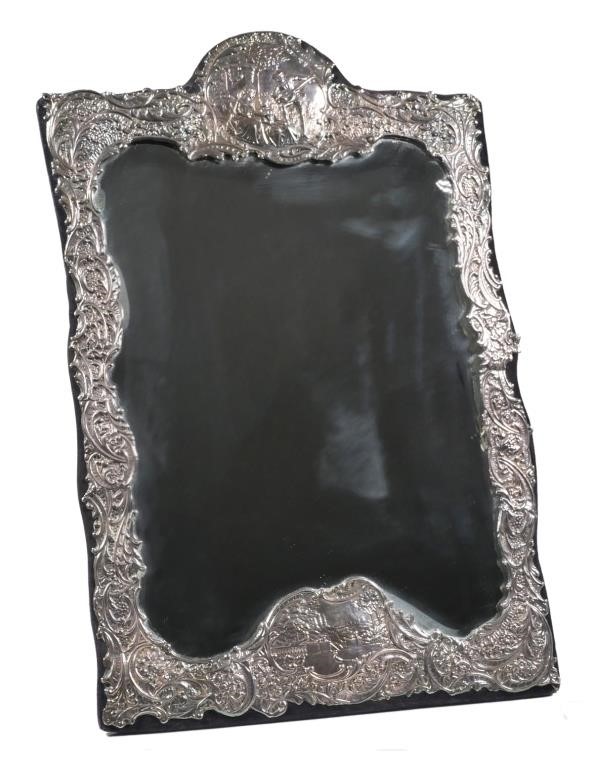 ENGLISH SILVER WATEAU-STYLE TABLE