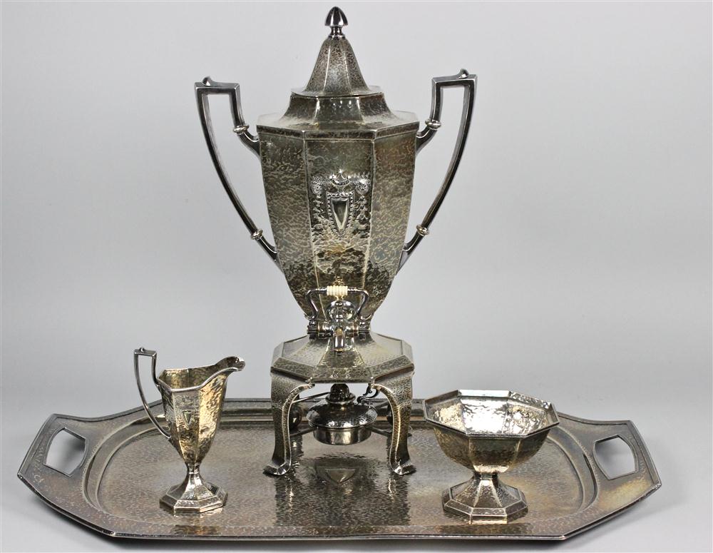 ENGLISH SILVERPLATE AND IVORINE