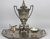 ENGLISH SILVERPLATE AND IVORIN