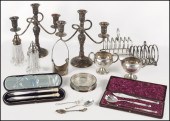 ENGLISH SILVERPLATE AND MOTHER